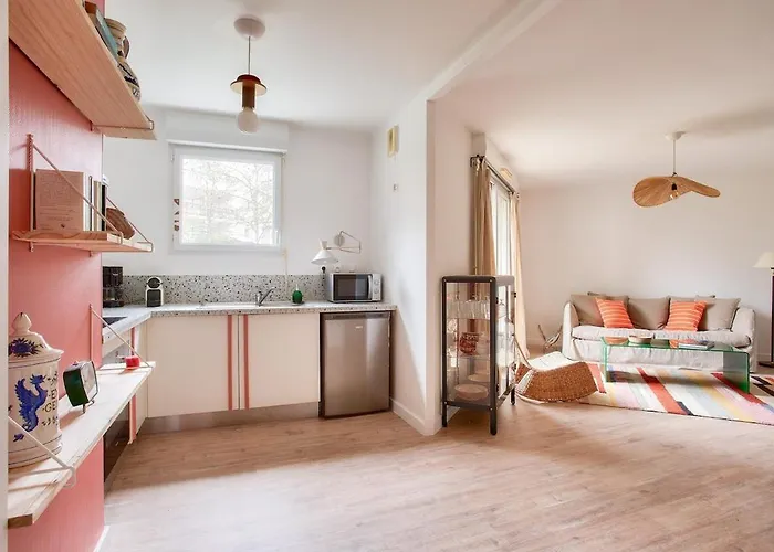 شقة Le Maille- T2 Au Calme En Centre-ville نانت